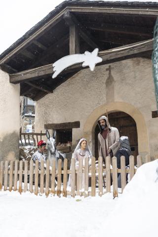 Inauguració del pessebre de Canillo