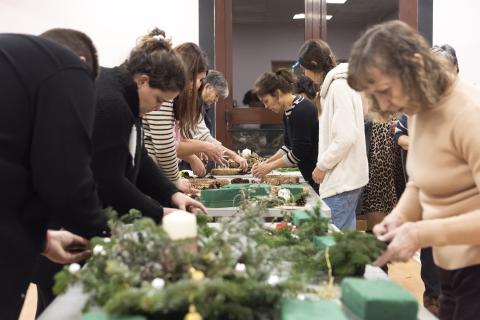 Taller de centres de taula